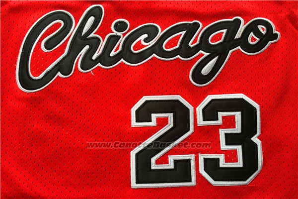 Maglia Chicago Bulls Michael Jordan #23 Retro 1984-85 Rosso